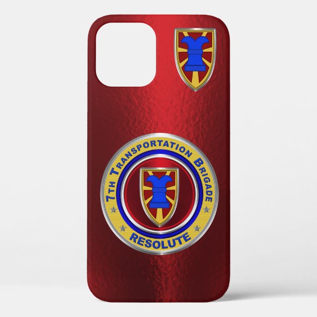 7th Transportation Brigade Expeditionary  Case-Mate iPhone Case (Back)