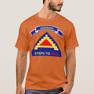 7th United States w 7 Steps Hell w Scroll T-Shirt