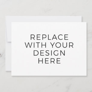 7x5" Card with Back Design Printing