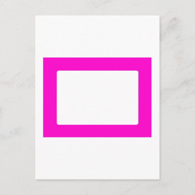 7X5 Card with Round Inside Conors Transp Magenta (Front)