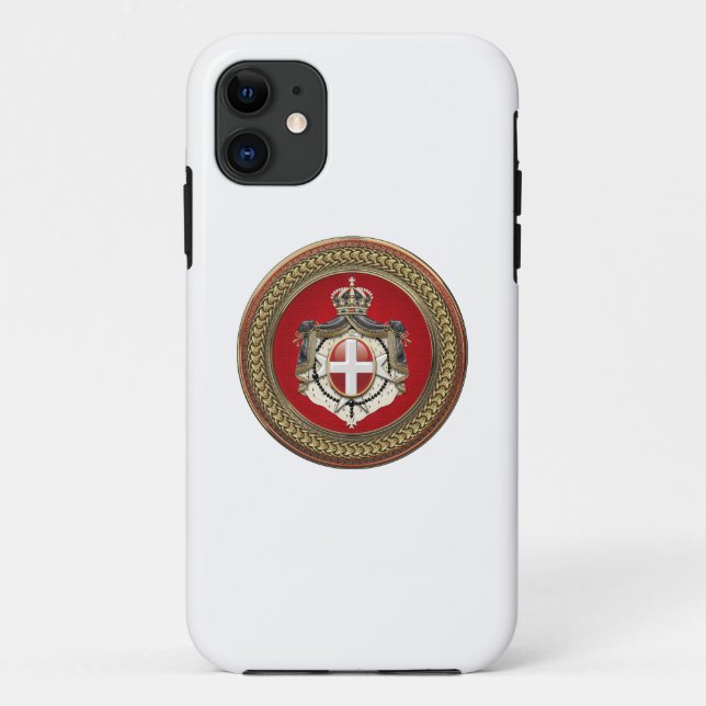 [800] Order of Malta - SMOM Coat of Arms Case-Mate iPhone Case (Back)