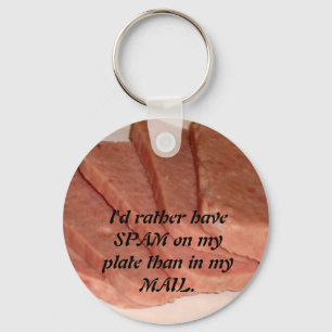 800px-Spam_with_cans, I'd rather have SPAM on m... Key Ring