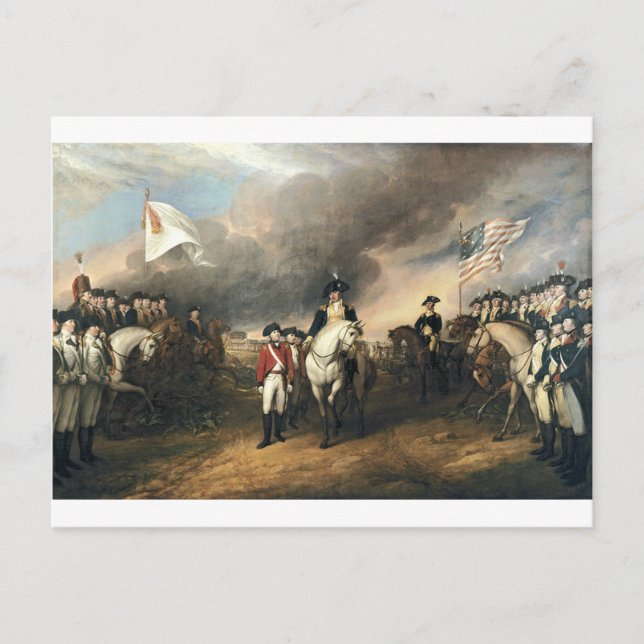 800px-Surrender_of_Lord_Cornwallis Postcard (Front)