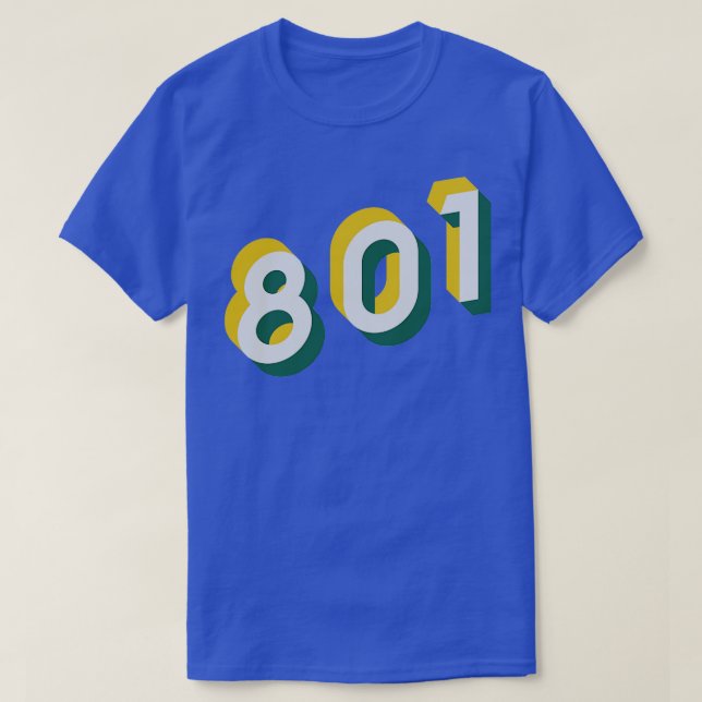 801 Ogden Utah T-Shirt (Design Front)