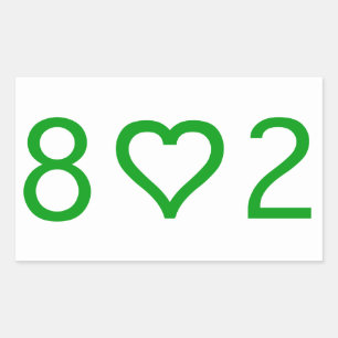 802 Rectangle Stickers
