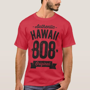 808 Hawaii Area Code Authentic TShirt