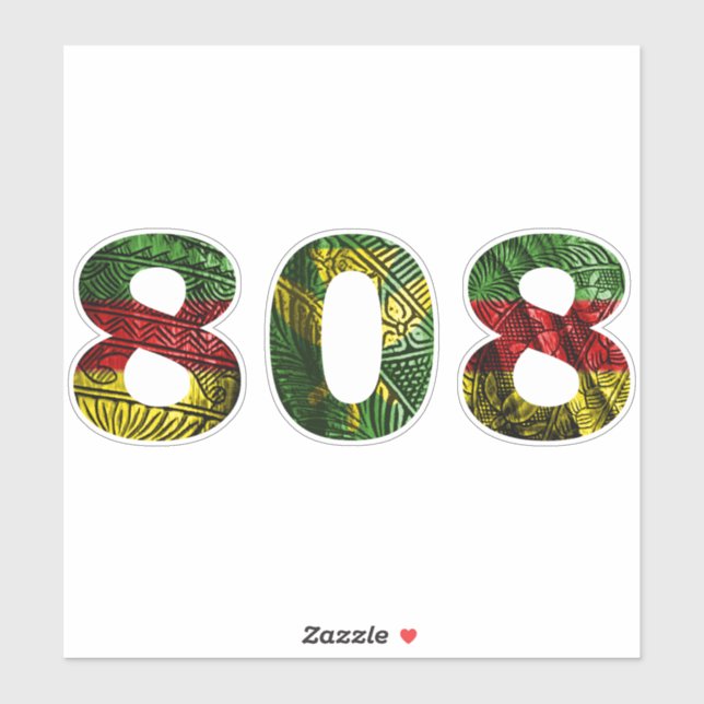 808 Hawaii Tibal Kanaka Maoli (Sheet)