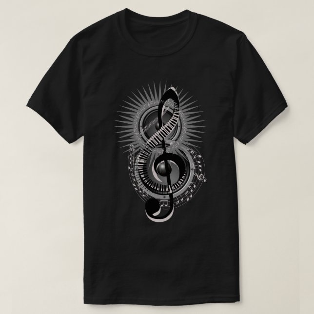 808 Music Speakers T-Shirt (Design Front)