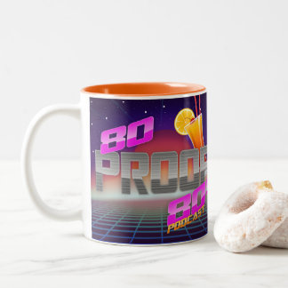 80 Proof 80s Podcast New Logo Mug