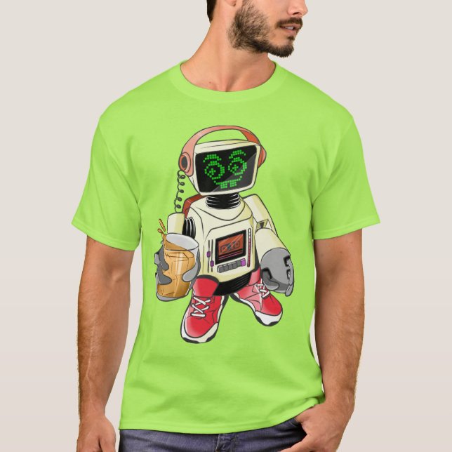 80 Proof 80s TronBot 2000 Shirt (Front)