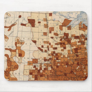 80 Proportion illiterates Negro voters Mouse Mat