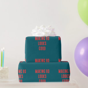 80 Quote Humour  Wrapping Paper