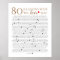 80 reasons why we love you 70th 60th 50th birthday