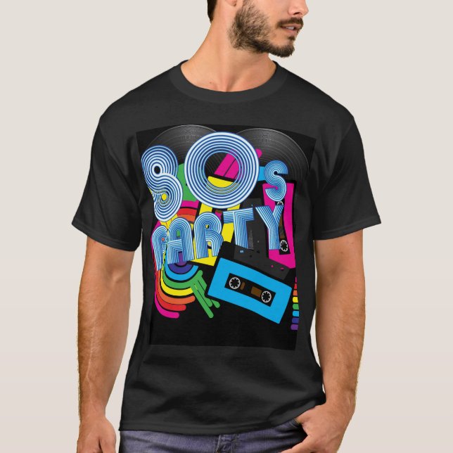 80 Retro Party T-Shirt (Front)