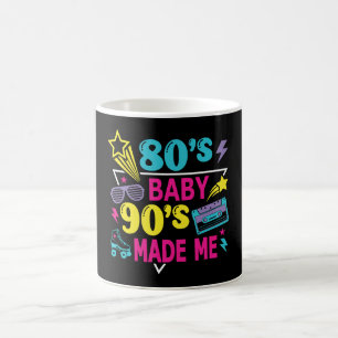 80’s Baby 90’s Made Me Retro Coffee Mug