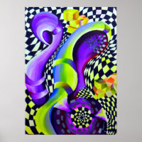 80`s Retro Geometric Pattern
