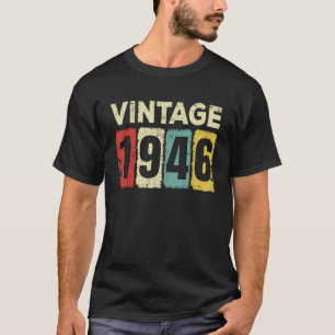 80 Year Old 1946 80 Years Old Bday Men Women Gifts T-Shirt