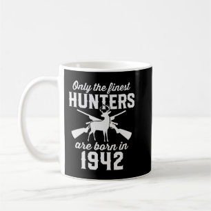 80 Year Old Deer Hunter 80th Birthday 1942 Hunting Coffee Mug