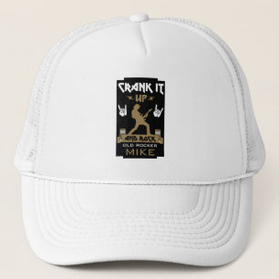 80 Year Old Rockers Birthday Trucker Hat