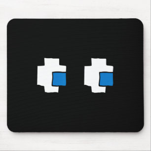 80s 8 Bit Gaming Lovers Gamer Family Matching  Mouse Mat
