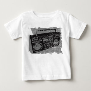 80'S 90'S BOOM BOX COOL RETRO BABY T-Shirt