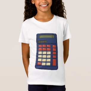 80's 90's Calculator Math School Nostalgia T-Shirt