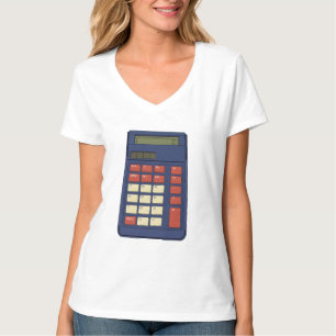 80's 90's Calculator Math School Nostalgia T-Shirt