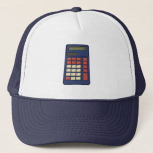 80's 90's Calculator Math School Nostalgia Trucker Hat