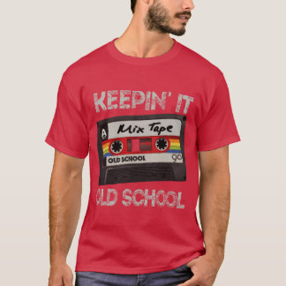 80S 90S Era Old School Hip Hop Mitape girl T-Shirt