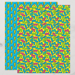 80's/90's Retro Neon Pattern