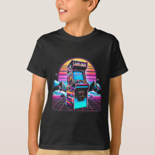 80s 90s Vintage Retro Arcade Video Game Old School T-Shirt