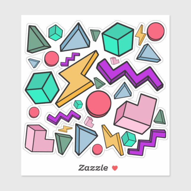 80s Aesthetic Vintage Retro (Sheet)