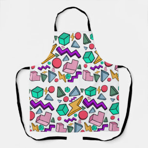 80s Aesthetic Vintage Retro Apron