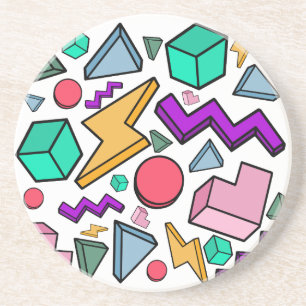 80s Aesthetic Vintage Retro Coaster