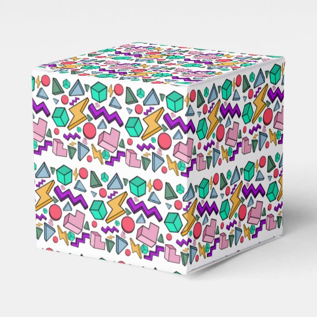 80s Aesthetic Vintage Retro Favour Box (Front Side)