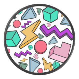 80s Aesthetic Vintage Retro Hockey Puck