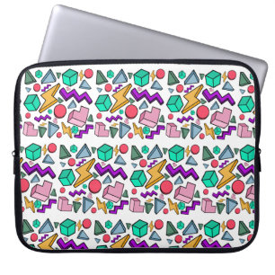 80s Aesthetic Vintage Retro Laptop Sleeve