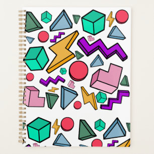 80s Aesthetic Vintage Retro Planner