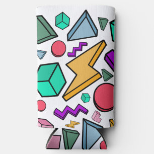 80s Aesthetic Vintage Retro Seltzer Can Cooler