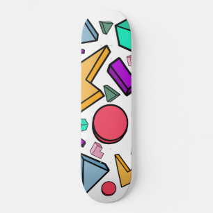 80s Aesthetic Vintage Retro Skateboard