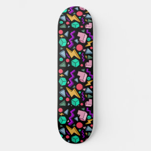 80s Aesthetic Vintage Retro Skateboard