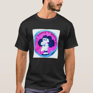 80s aesthetic viola swamp circle  T-Shirt