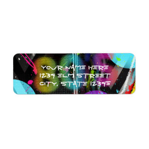 80's Bash Retro Rainbow Splash Birthday Party