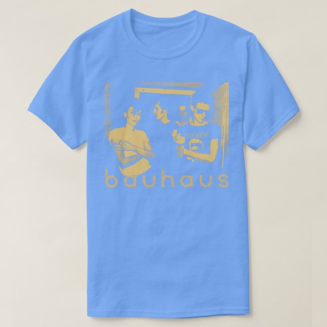 80s Bauhaus Band T-Shirt (Design Front)