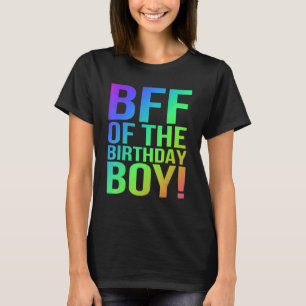 80's BFF of the Birthday Boy My Birthday Bro Best  T-Shirt
