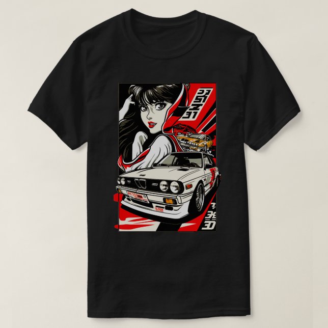 80s BMW M3style T-Shirt (Design Front)