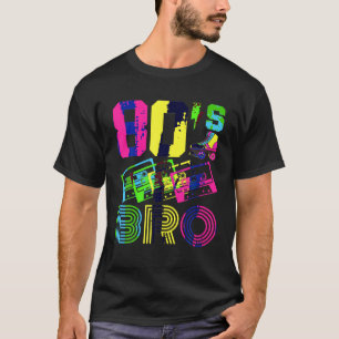 80s Bro 1980s Fashion Theme Party Cassette Tape Ei T-Shirt