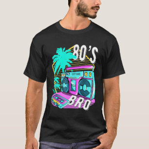 80s Bro Retro Vintage I Love 80s Disco 1980s Costu T-Shirt