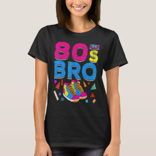 80s Bro Vintage Cassette 1980s Music Theme Party E T-Shirt