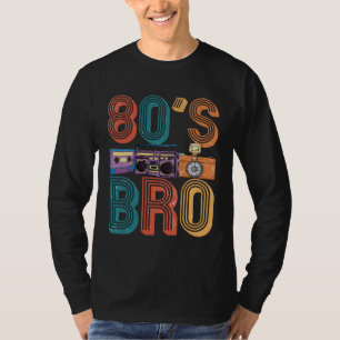 80s Bro Vintage Cassette 80s Costume Party 1980s E T-Shirt